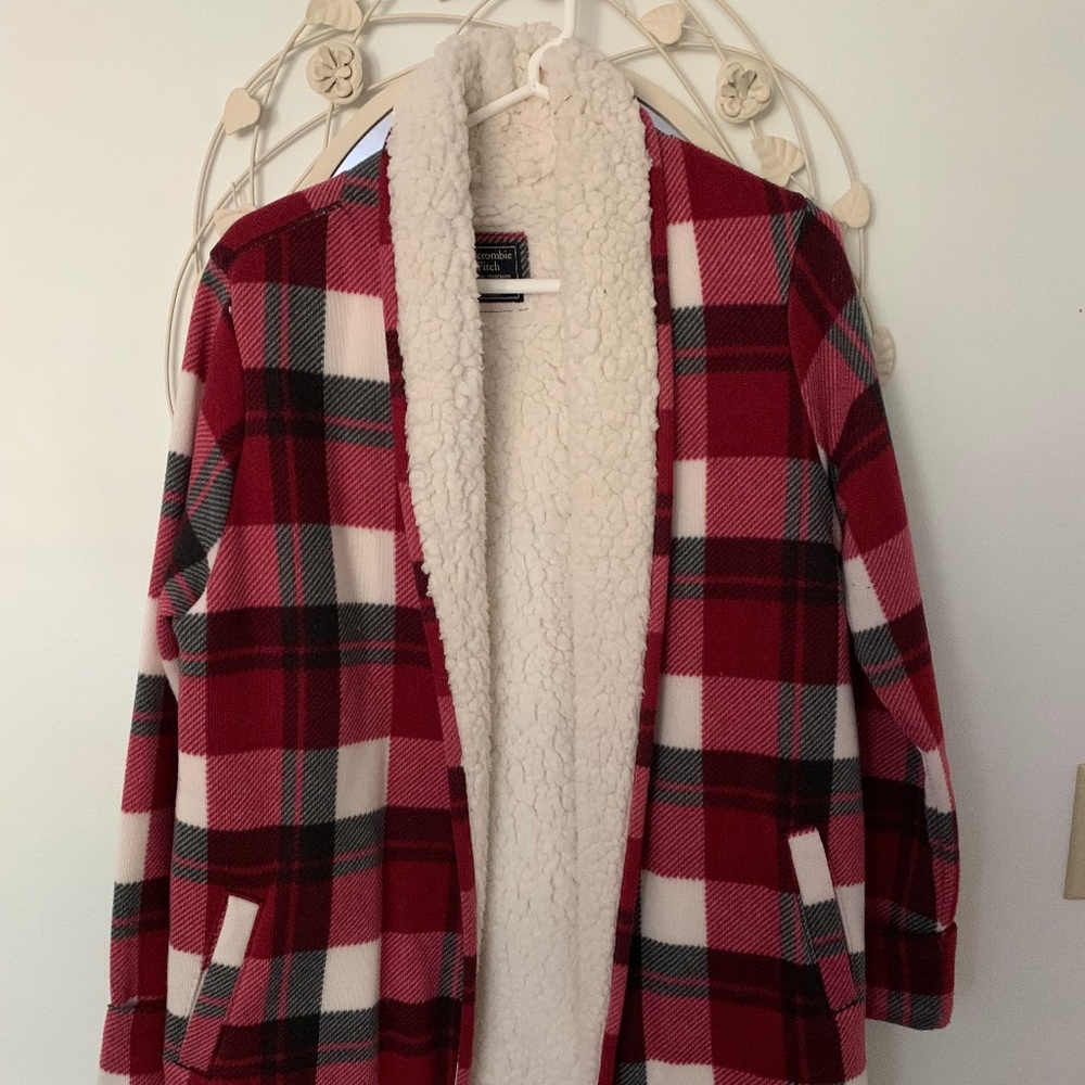 Abercrombie and Fitch - 3/4 Length Checkered Jacket
